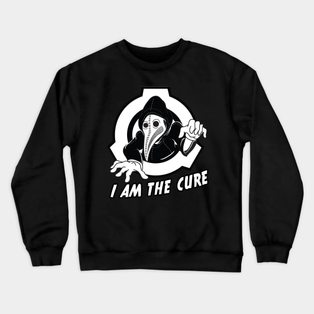 SCP 049 Plague Doctor I Am The Cure Crewneck Sweatshirt by K3rst